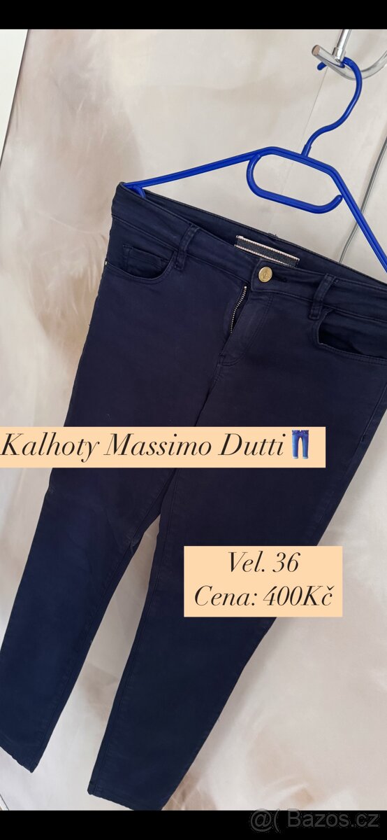 Kalhoty Massimo Dutti