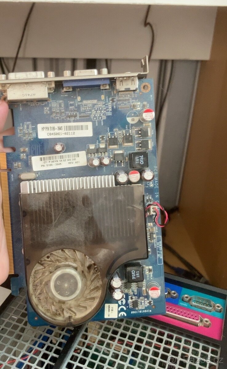 ATI Radeon HD 3650 512 MB Grafická karta