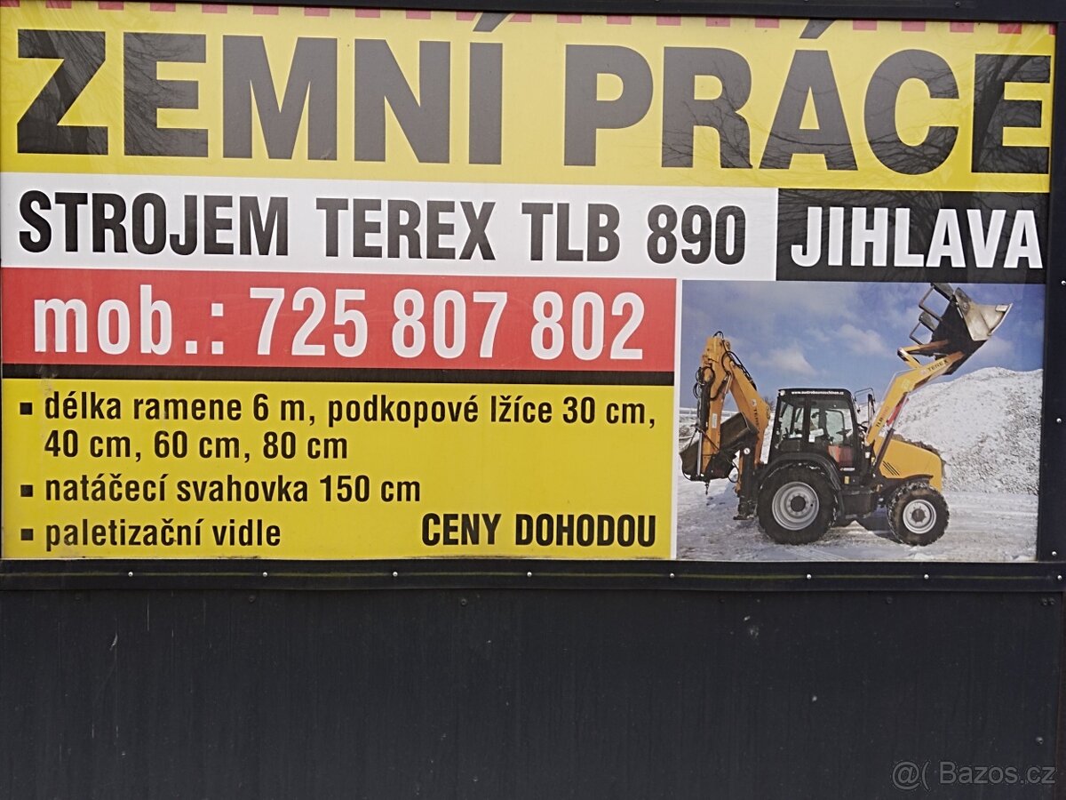 PRÁCE TRAKTORBAGREM