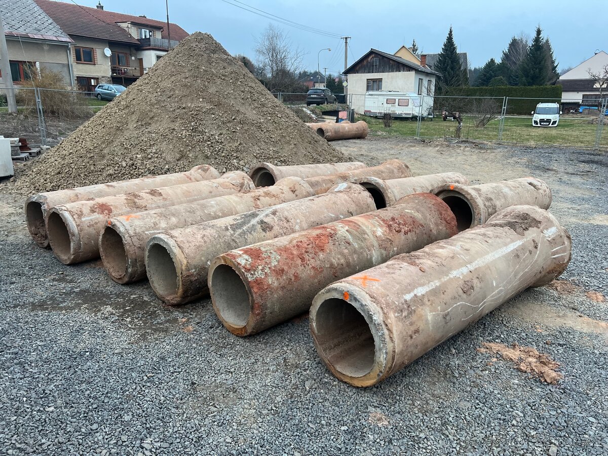 Betonové trubky DN 500