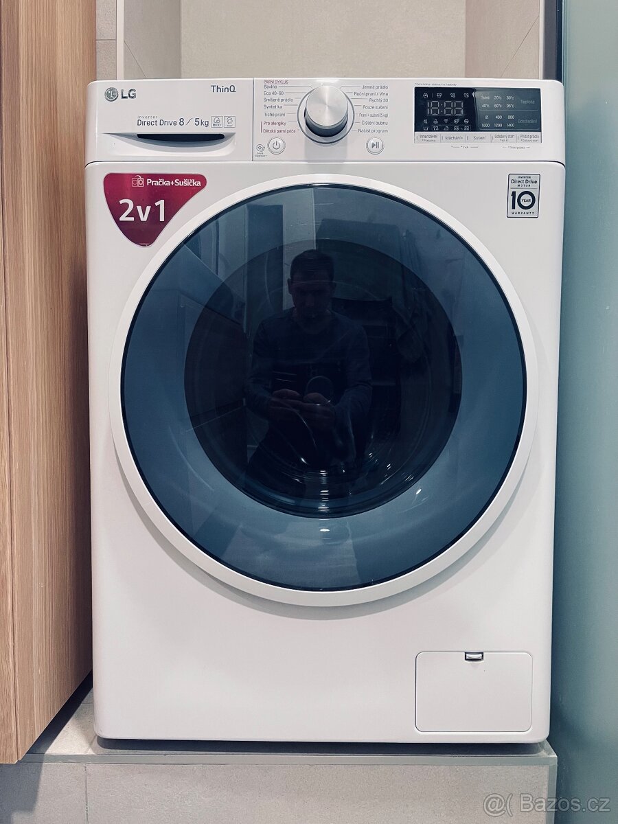 Pračka se sušičkou LG F4DT408AIDD
