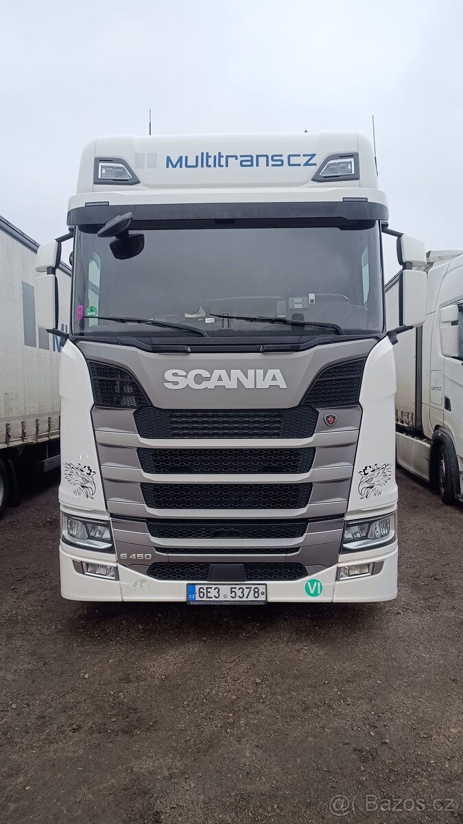 Scania S450 LD + Návěs Schmitz LD