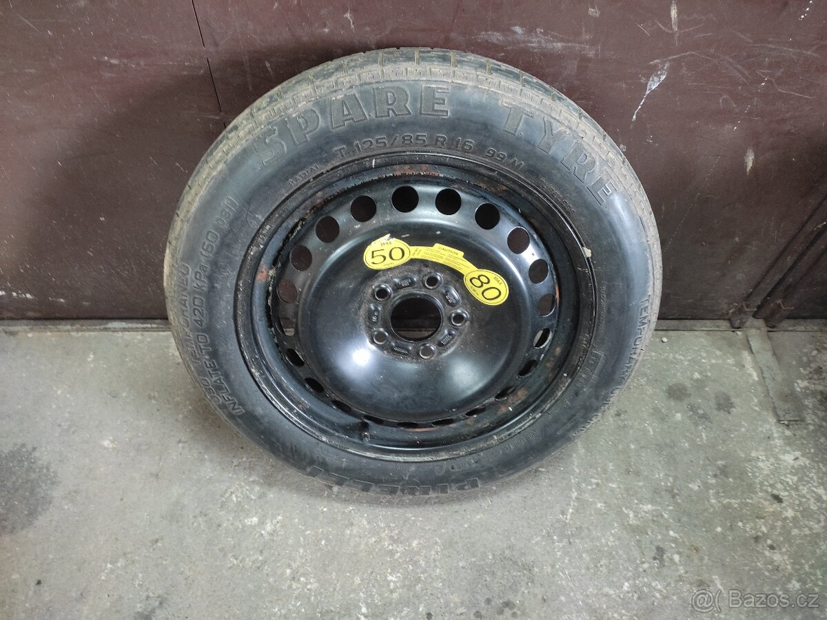 DOJEZDOVÉ KOLO FORD VOLVO 125/85R16 4J ET25