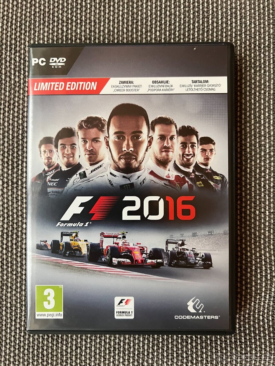 FORMULE 1 2016 [PC DVD]