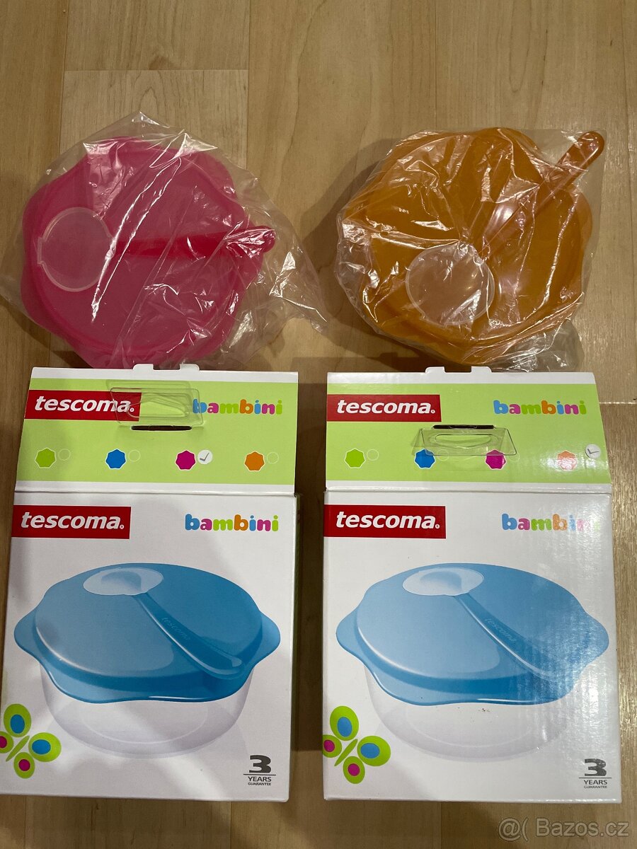 Dětská miska zn. Tescoma 2 ks nova