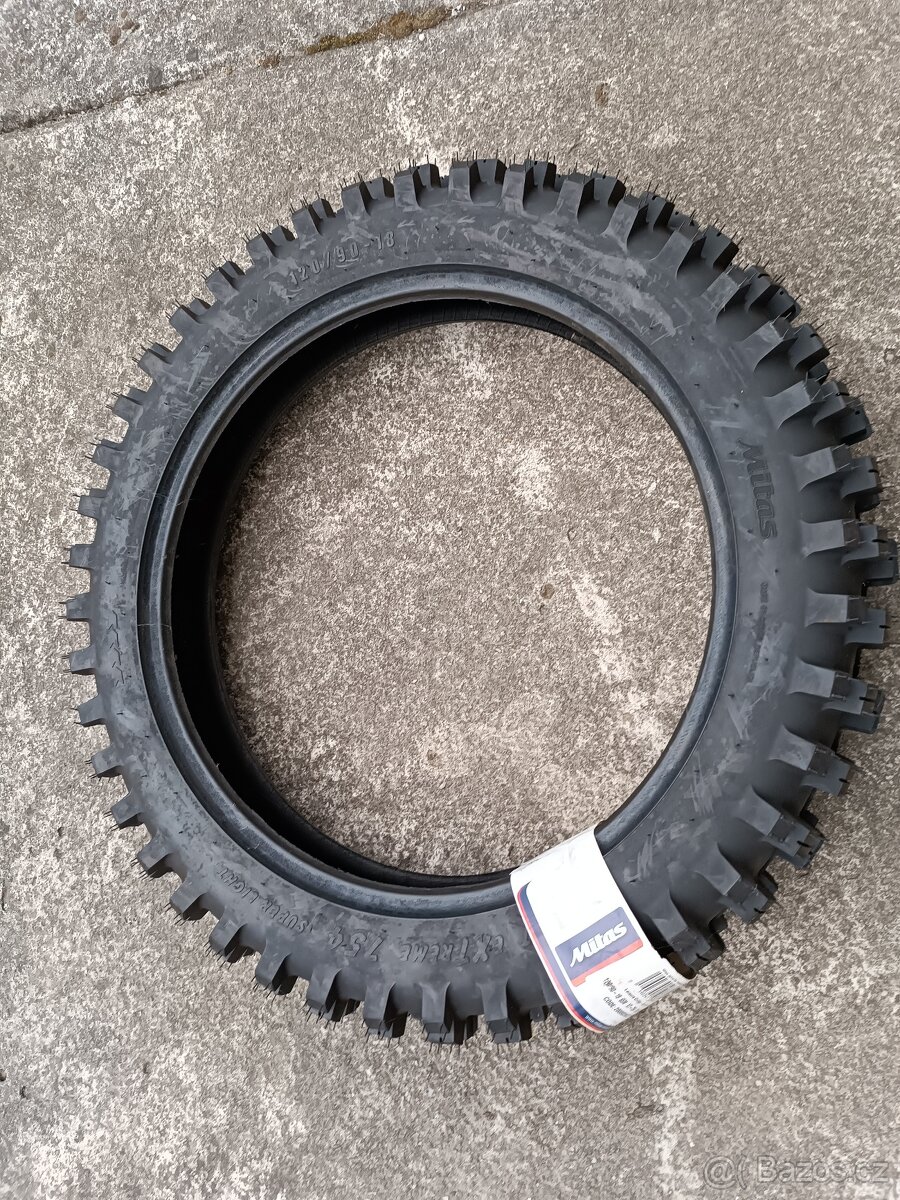 Pneu MITAS XT-754 Super Light TT 120/90-18 Nová