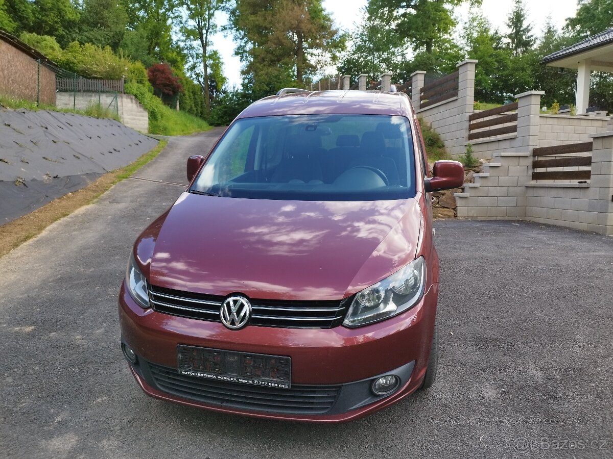 VW Caddy 2.0 TDi, 4x4, r.v. 2012