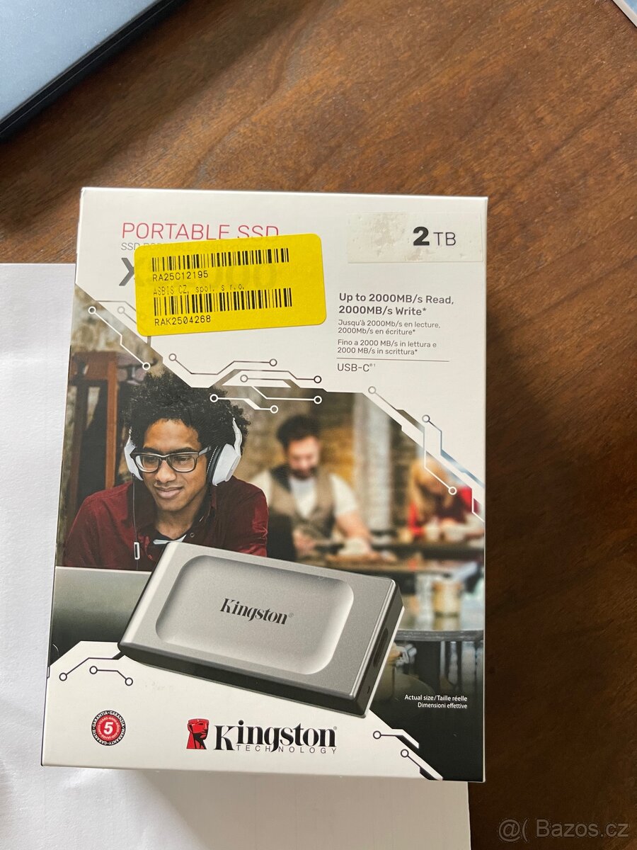 Kingston XS2000 2TB SSD externí USB-C disk, nový