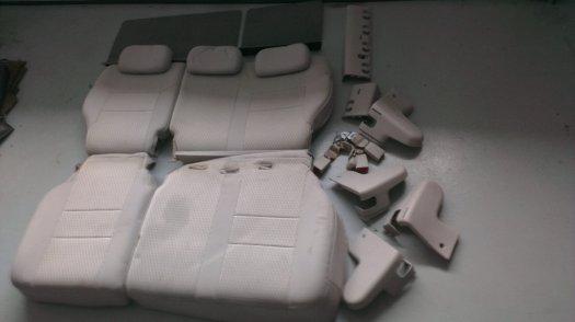 Chrysler Grand Voyager čalounění potah třetí řady sedadel