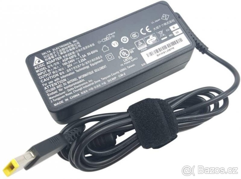 Originál nabíječka LENOVO 90w/65w/45w hranatý, více ks