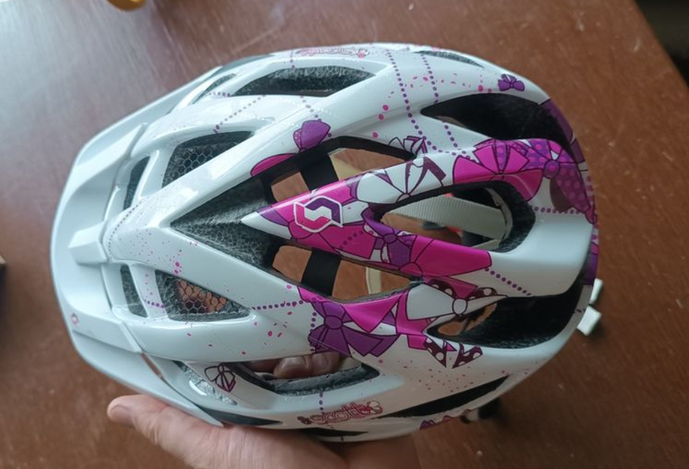 Cyklo helma dětská scott 50-56cm lehká