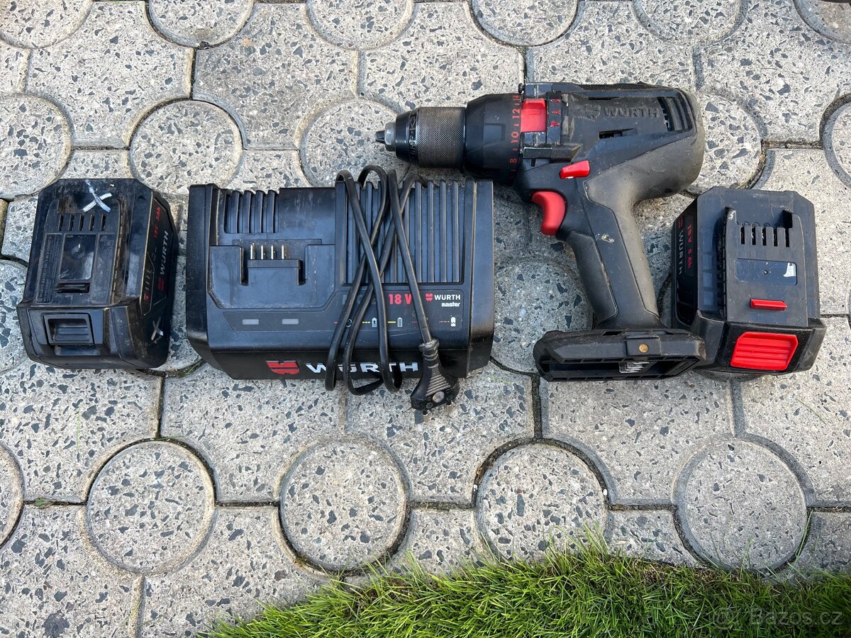 Würth ABS 18 Power Combi aku vrtačka s příklepem