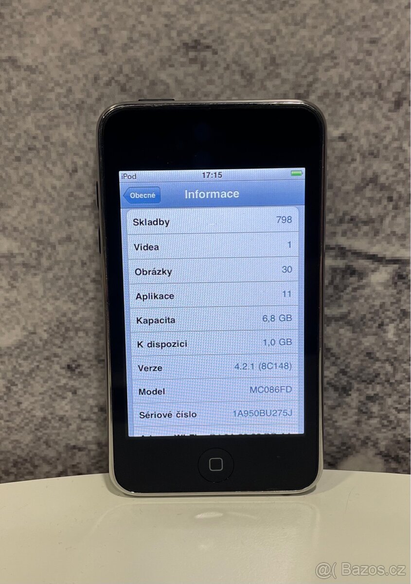 Apple iPod Touch 2.generace 8 GB A1288