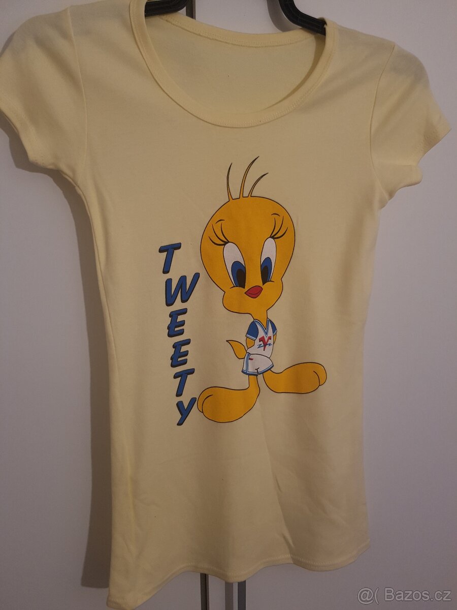 Nové tričko se vzorem Tweety