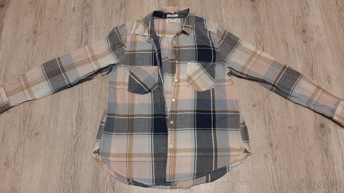 Kostkovaná košile H&M, vel.40