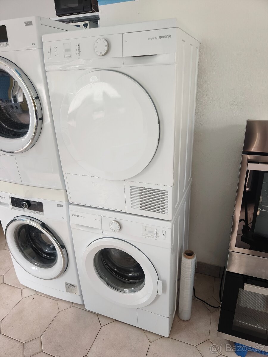 Set pračky + sušičky Gorenje na 7kg, po servisu se zárukou