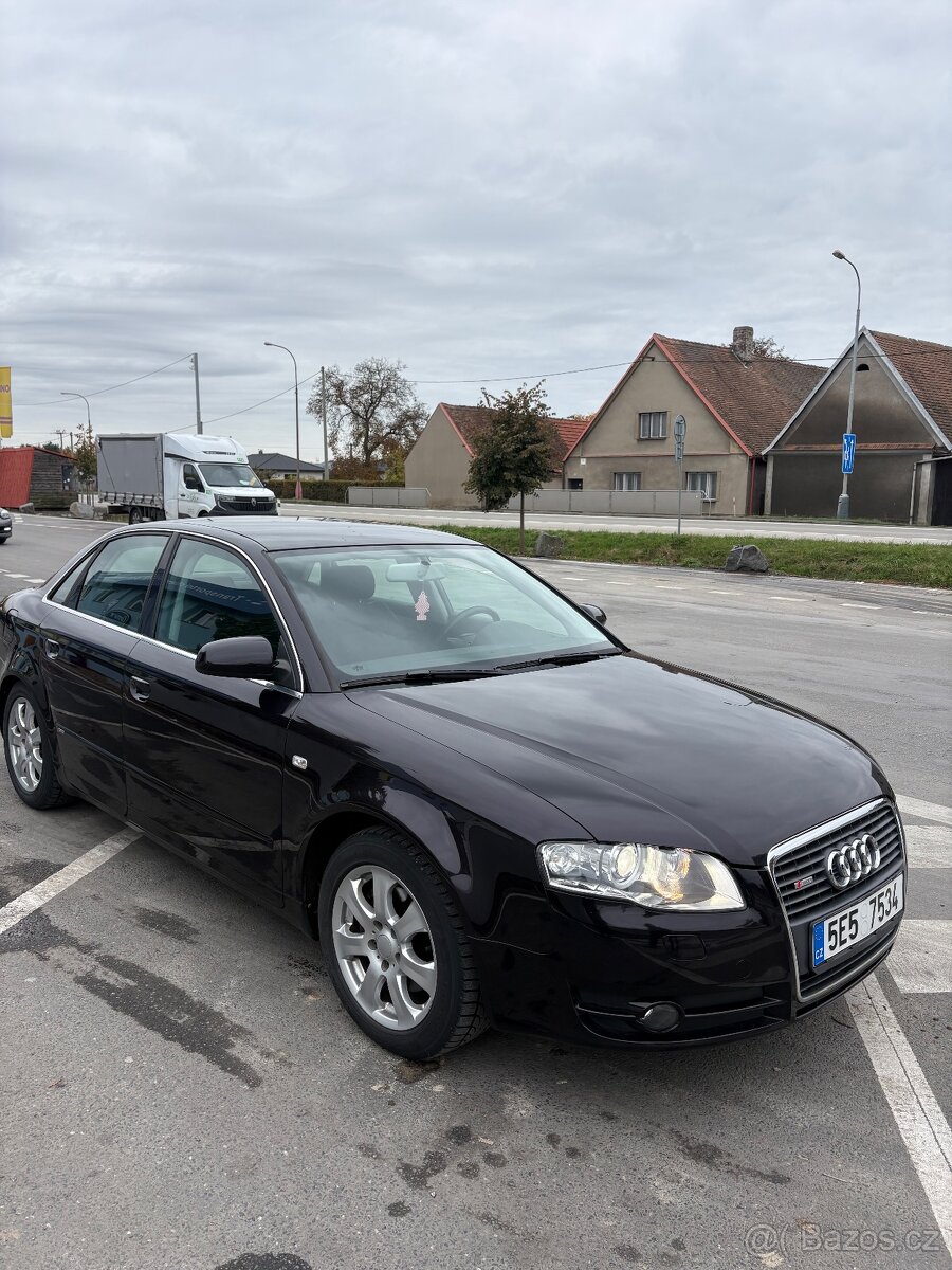 Audi A4 B7 Sline 2.0 TDi 2006 STK 10/2027 vypadá skvěle