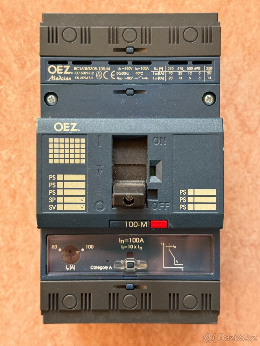 Jistič OEZ MODEION BC160NT305-100-M Více kusů k dispozici