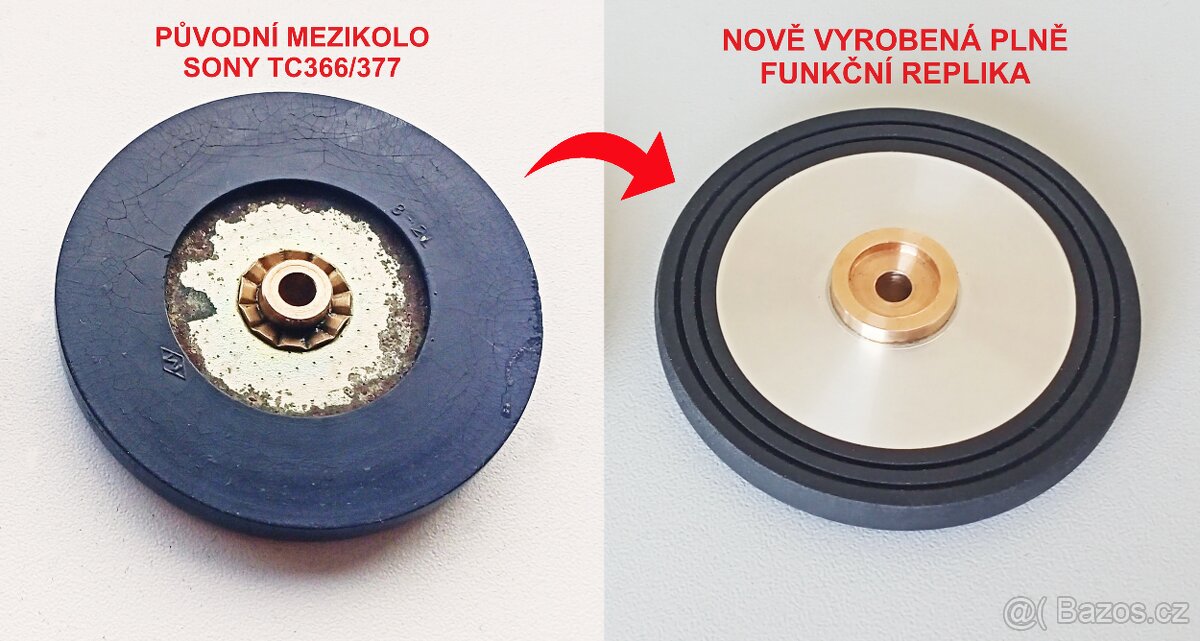 MAGNETOFON SONY TC 366 TC 377 TC378 TC 399 MEZIKOLO KLADKA