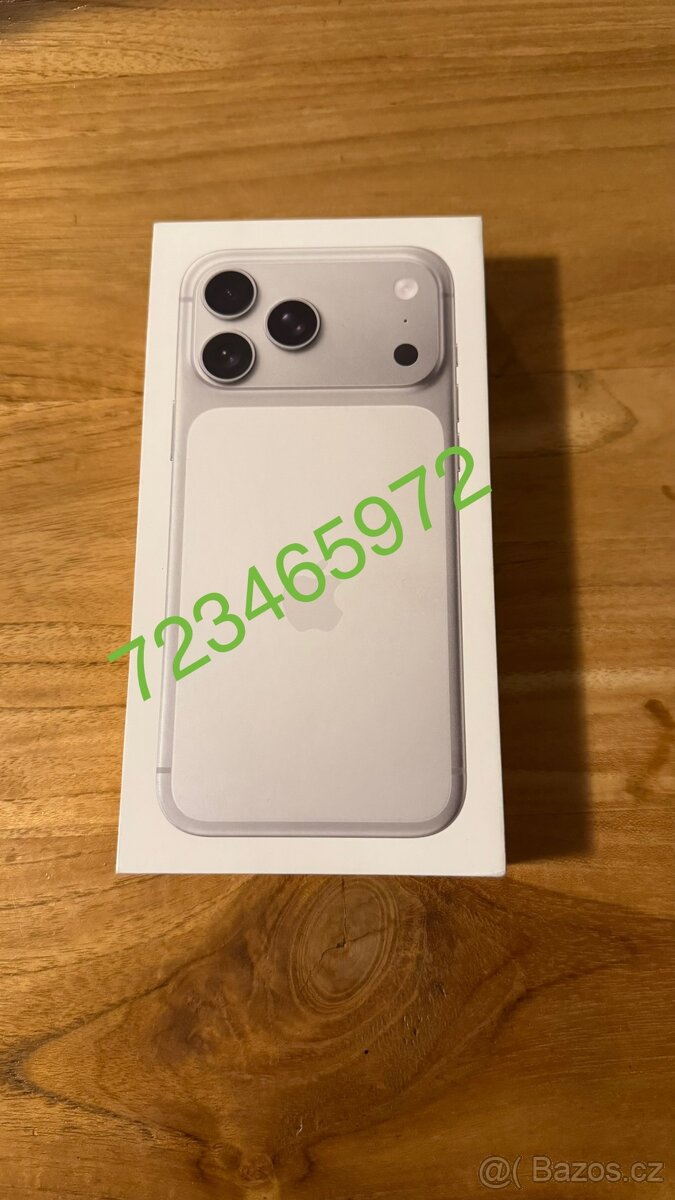 iPhone 17 Pro Max 256Gb stribrny