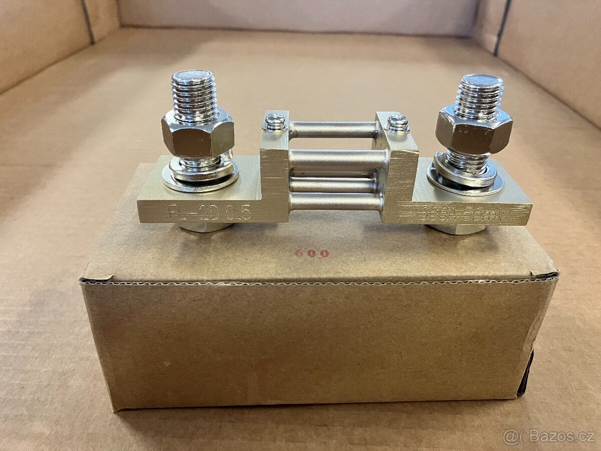 Bocnik (shunt) fl-2d 600a 50mV, 0.5%