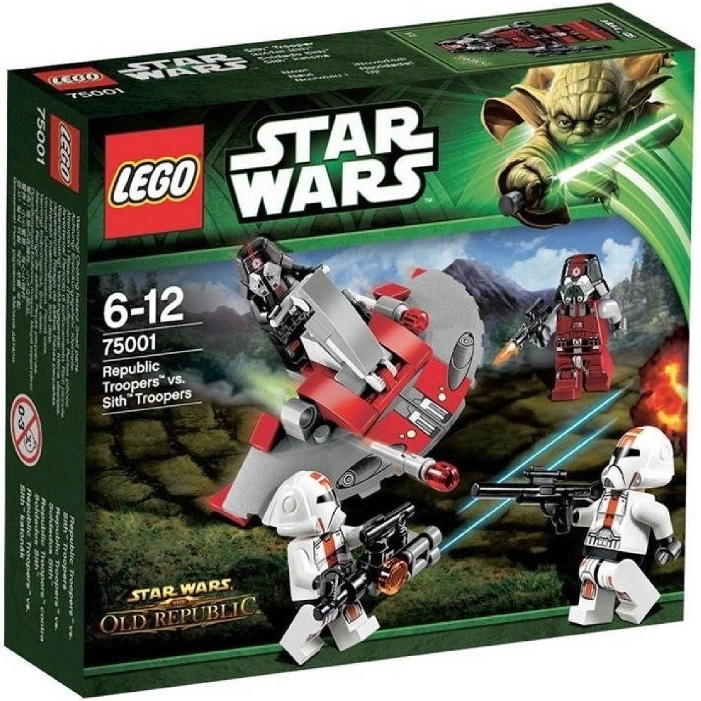 Nové LEGO Star Wars 75001Republic Troopers vs. Sith Troopers