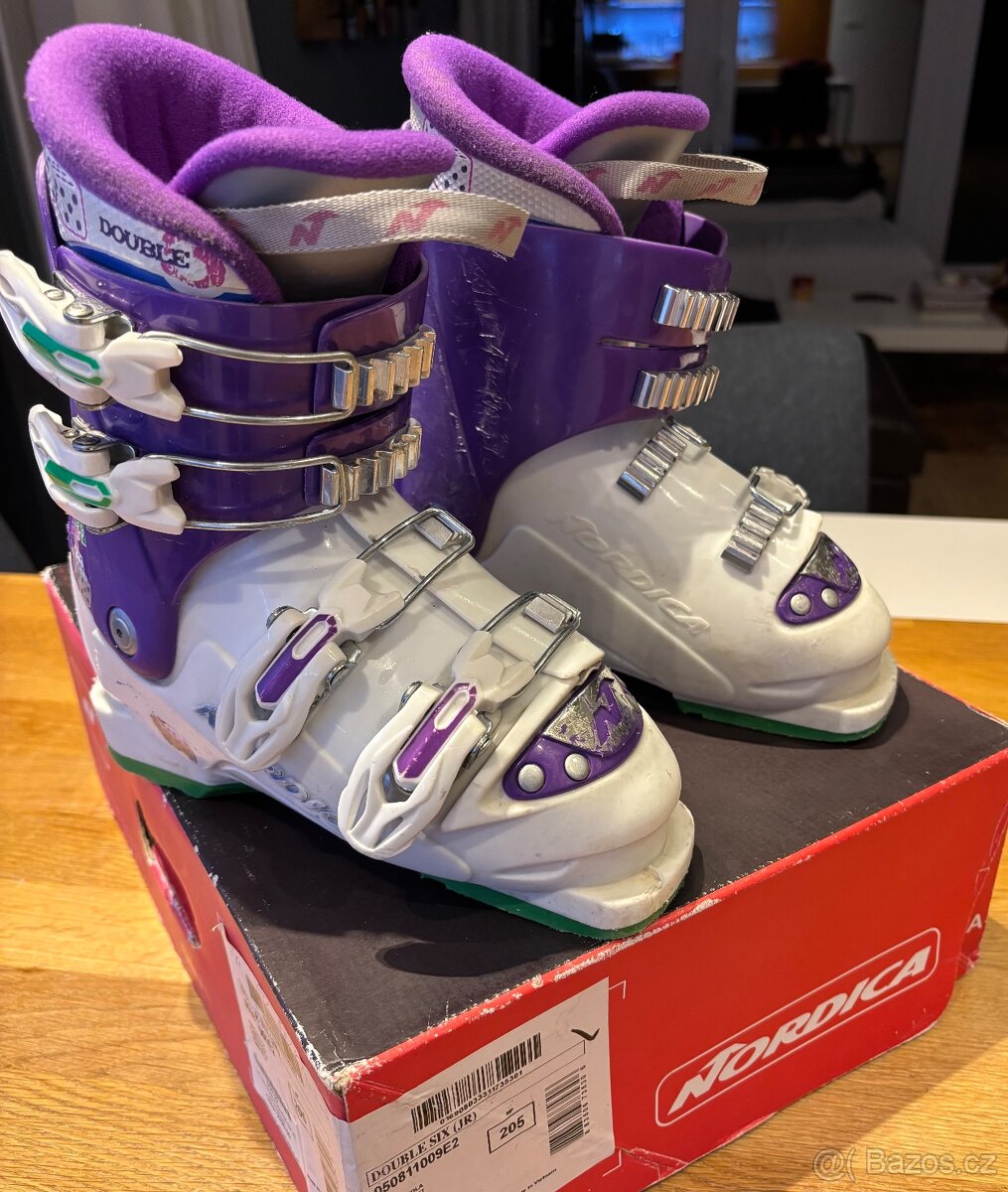 Dětske lyžáky č. 20,5