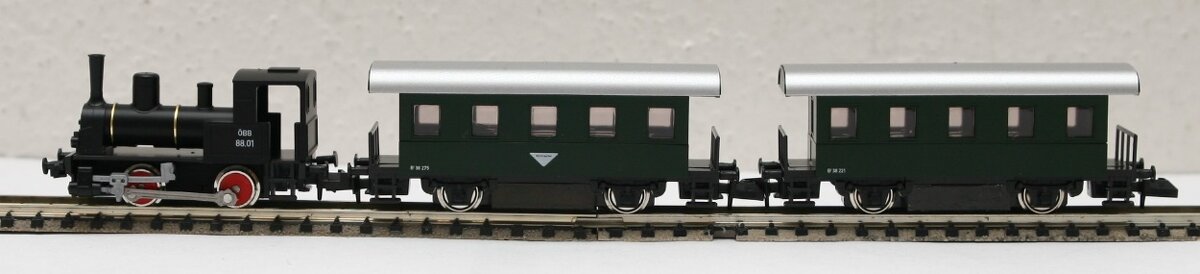 Parní souprava KATO - modelová železnice N (1:160)