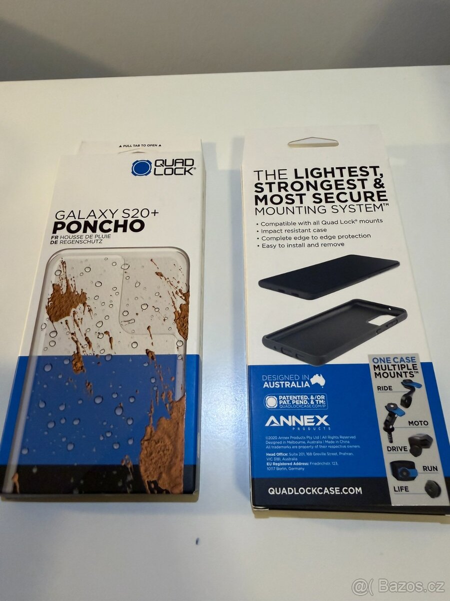 Quad Lock Case + Poncho – Samsung Galaxy S20+ (originál)