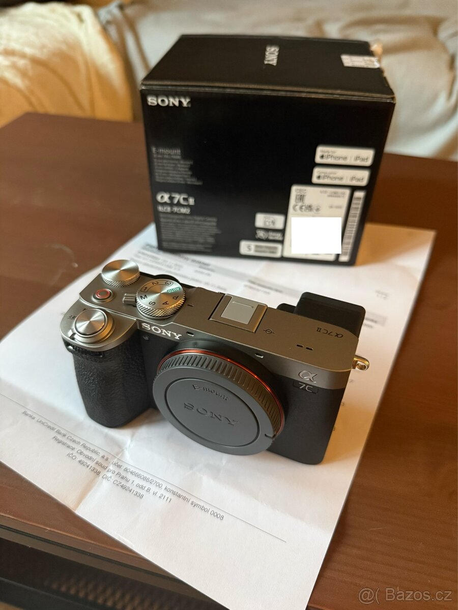 Sony A7C II / Nepoužitý / Cewe CZ / Záruka do 11/2028