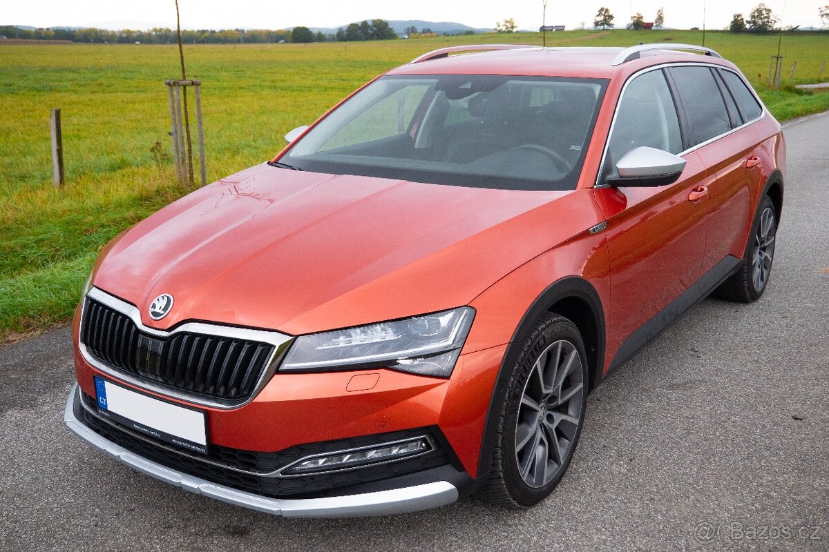 Škoda Superb, Scout 2.0 TDI 147kW, DSG, TOP, záruka
