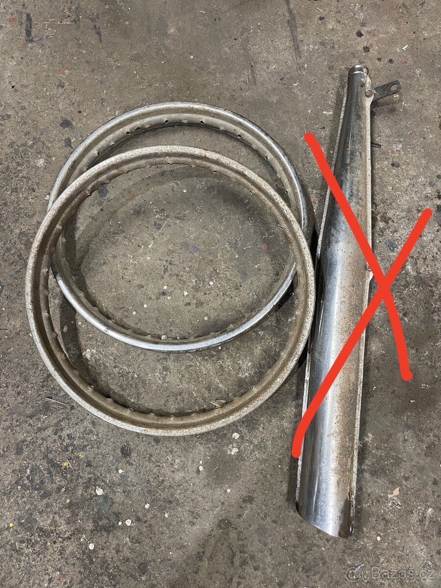 Díly Jawa 50 Mustang