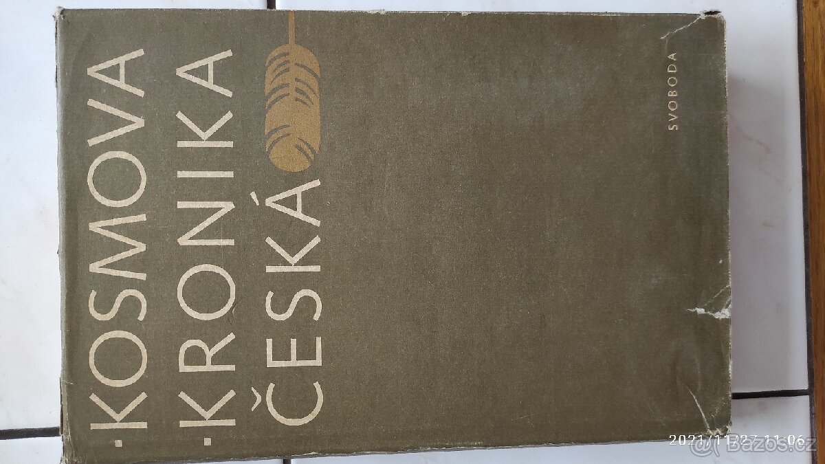 Prodám knihu Kosmova Kronika česká