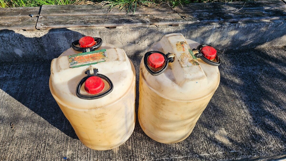 Kanystry 20l, 50l sudy