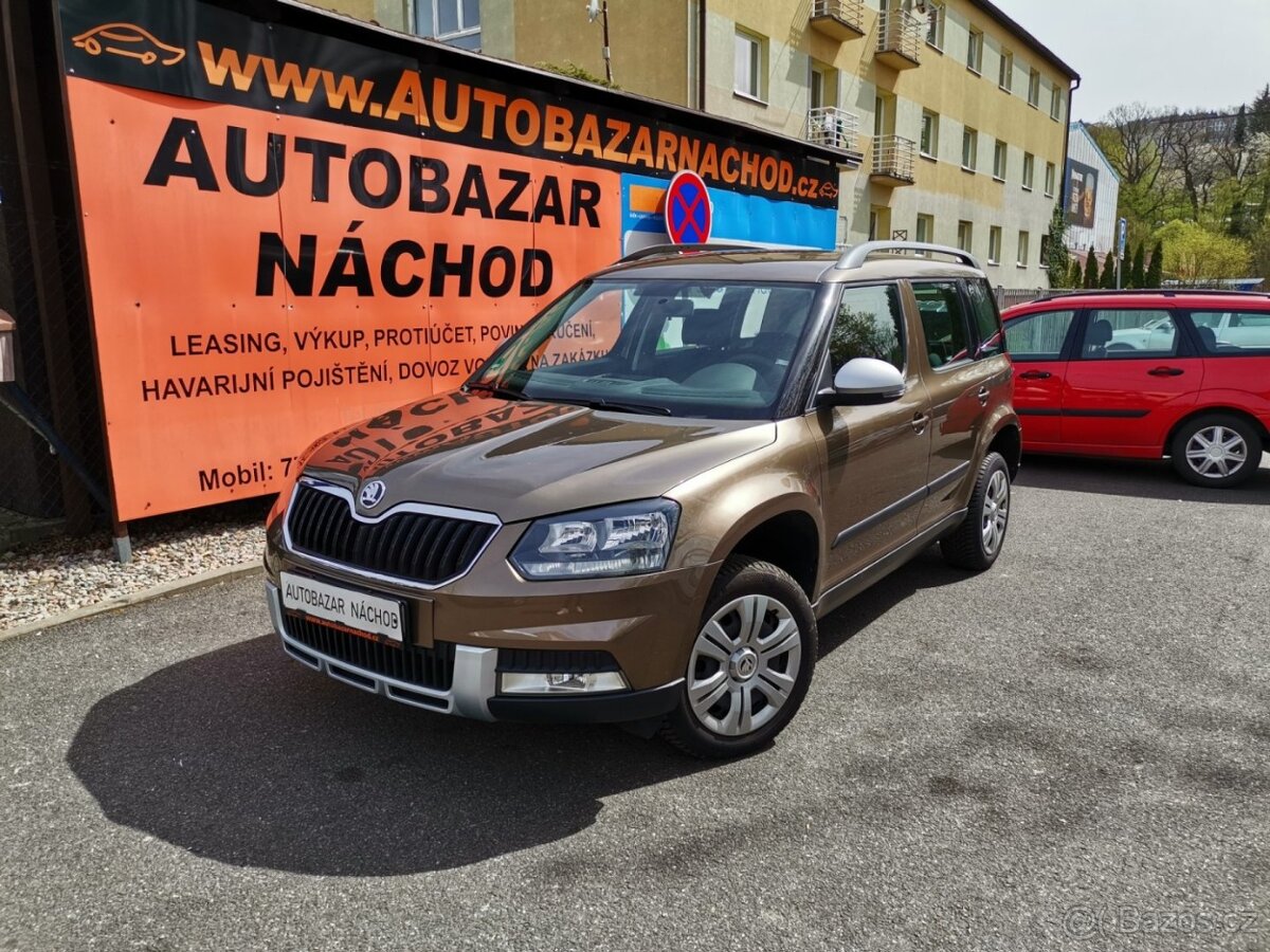 Škoda Yeti 1.2TSi 77kw Outdoor Active