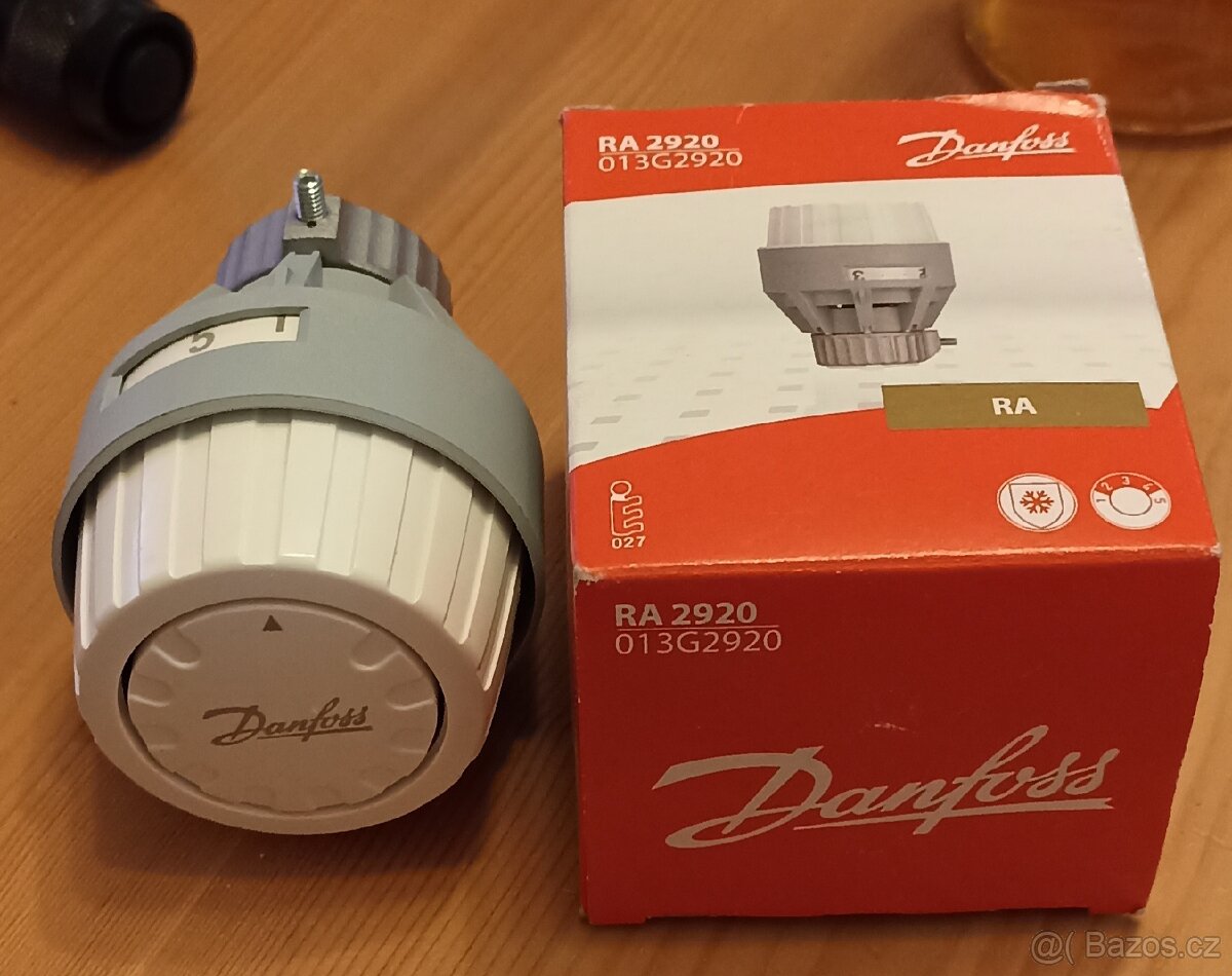 Nová termostatická hlavice Danfoss RA 2920