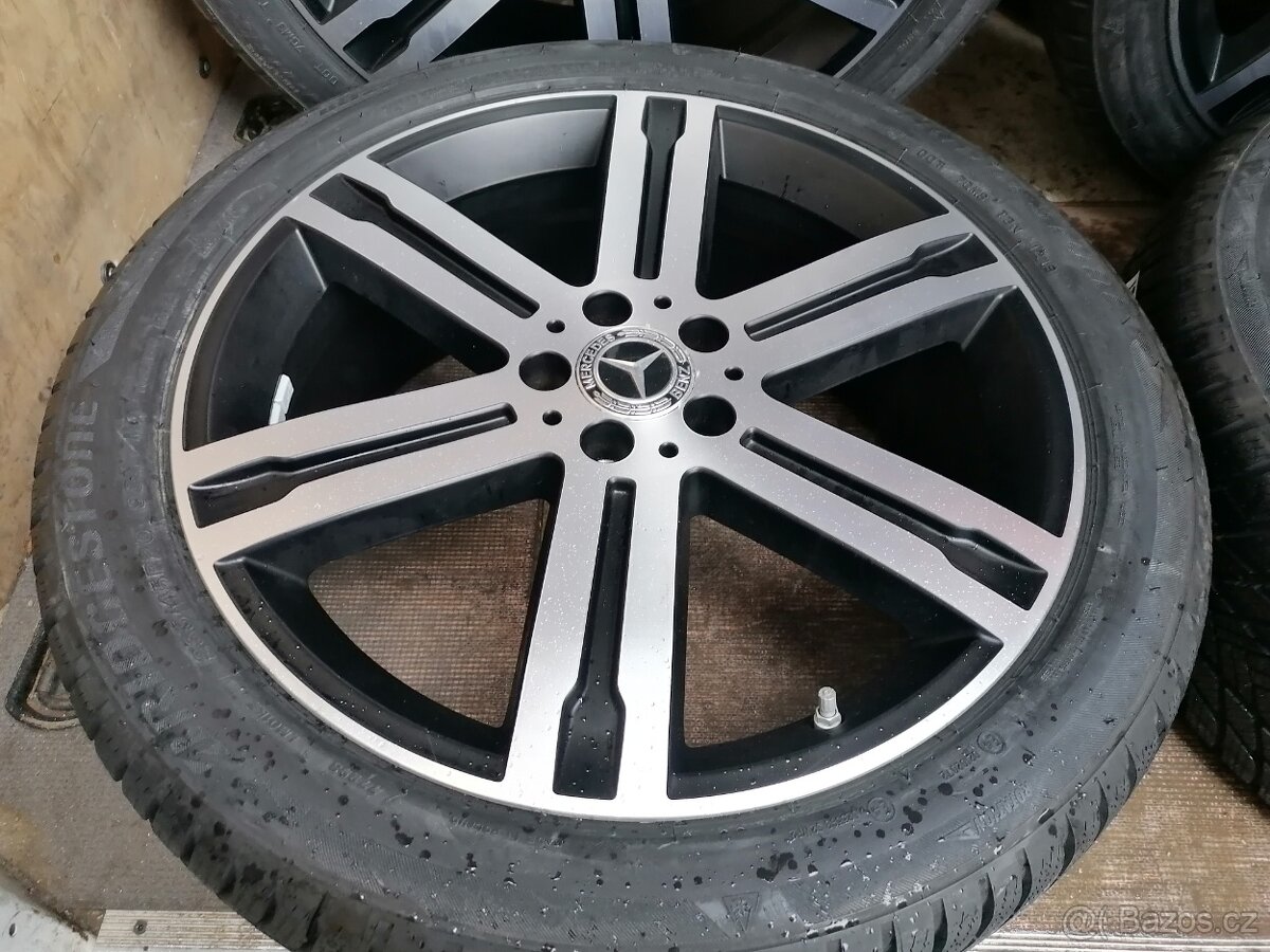 Alu sada=5x112=MERCEDES=s pneu i bez =235/45 R20