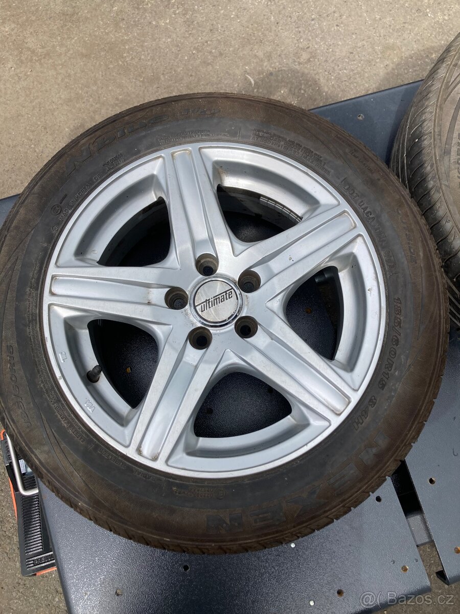 Škoda Seat ALU Ultimate 5X100 R15 185 60 R15 sada 2ks