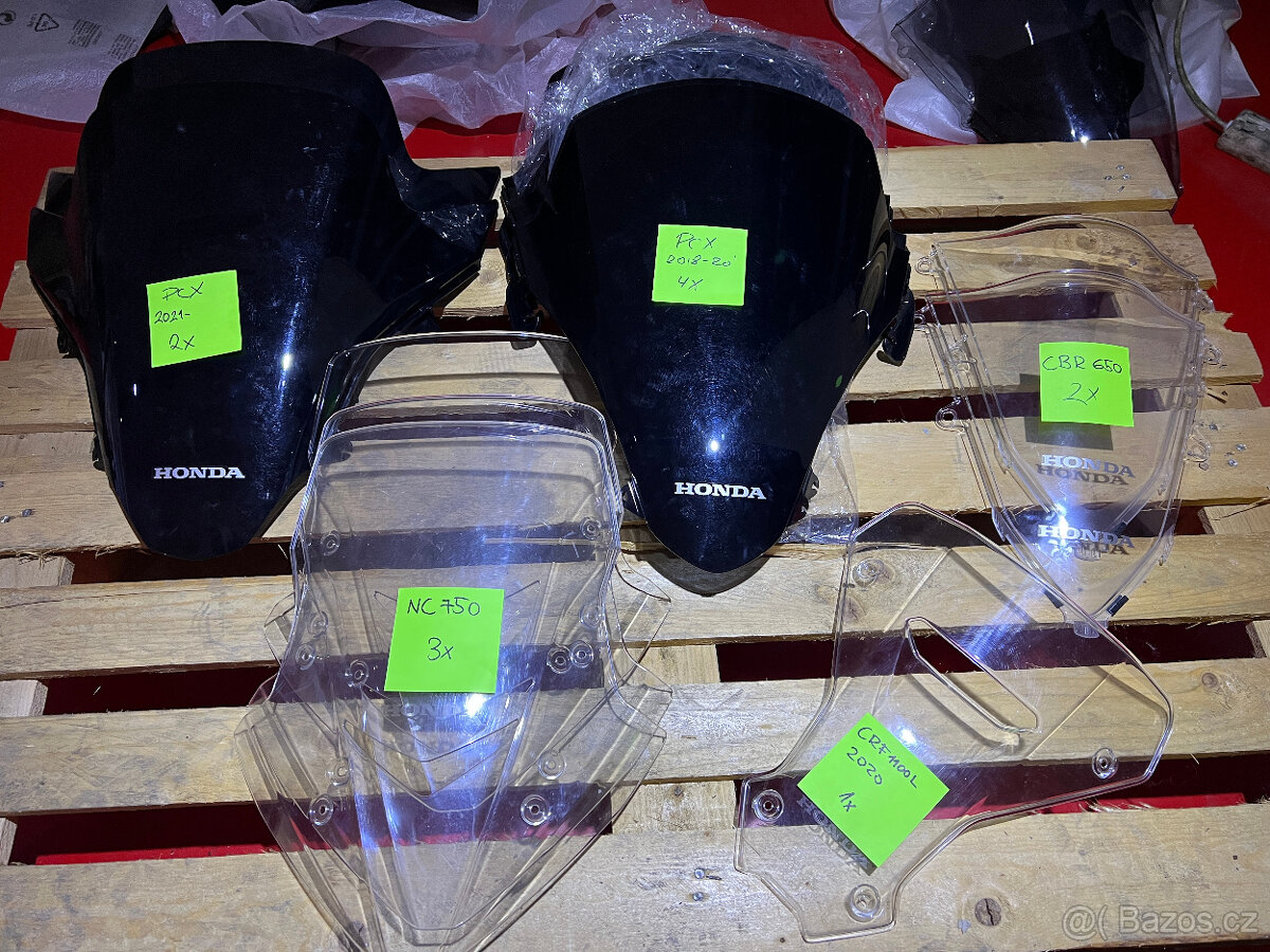 Plexi Honda PCX, NC750X, CBR650R, CRF1100L