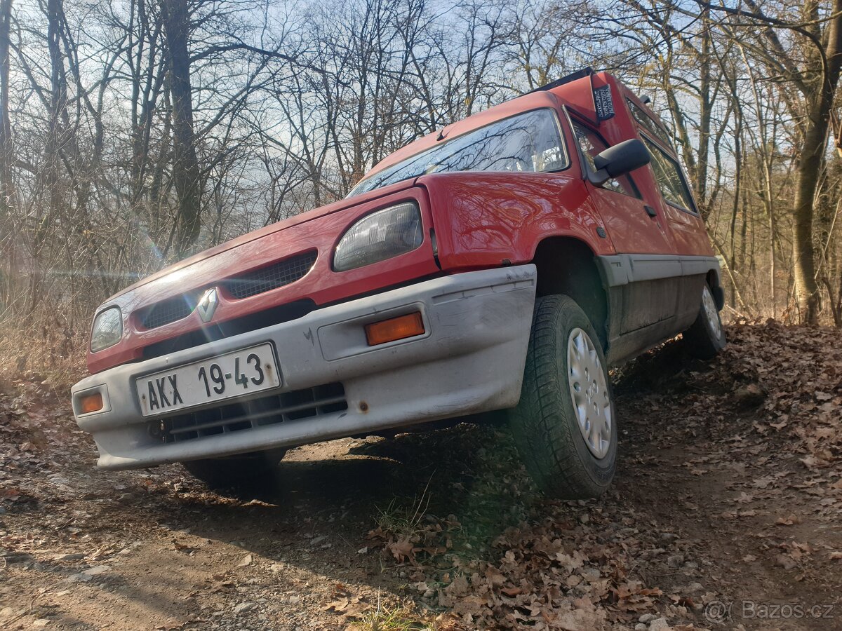 Camper Renault rapid 1.3 van, pickup 5 míst