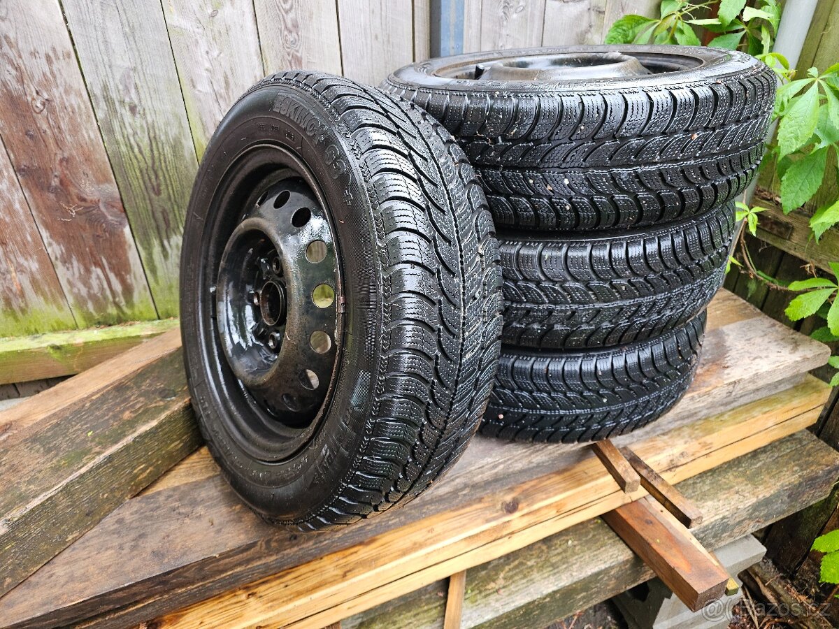 Zimní pneu s plechovými disky - 175/65 R14 82T