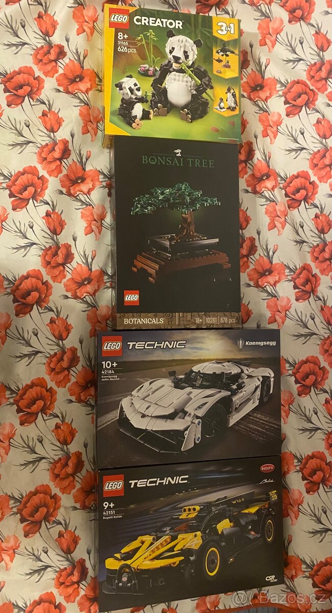 Lego 31165 10281 42184 42151 nové, Nerozbalené