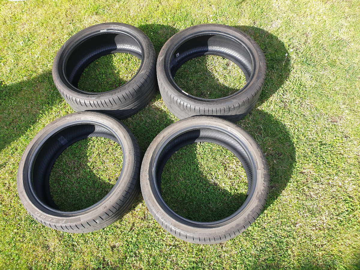 225/40R19 255/35R19 letní pneu BMW 4 G22 5mm dezén