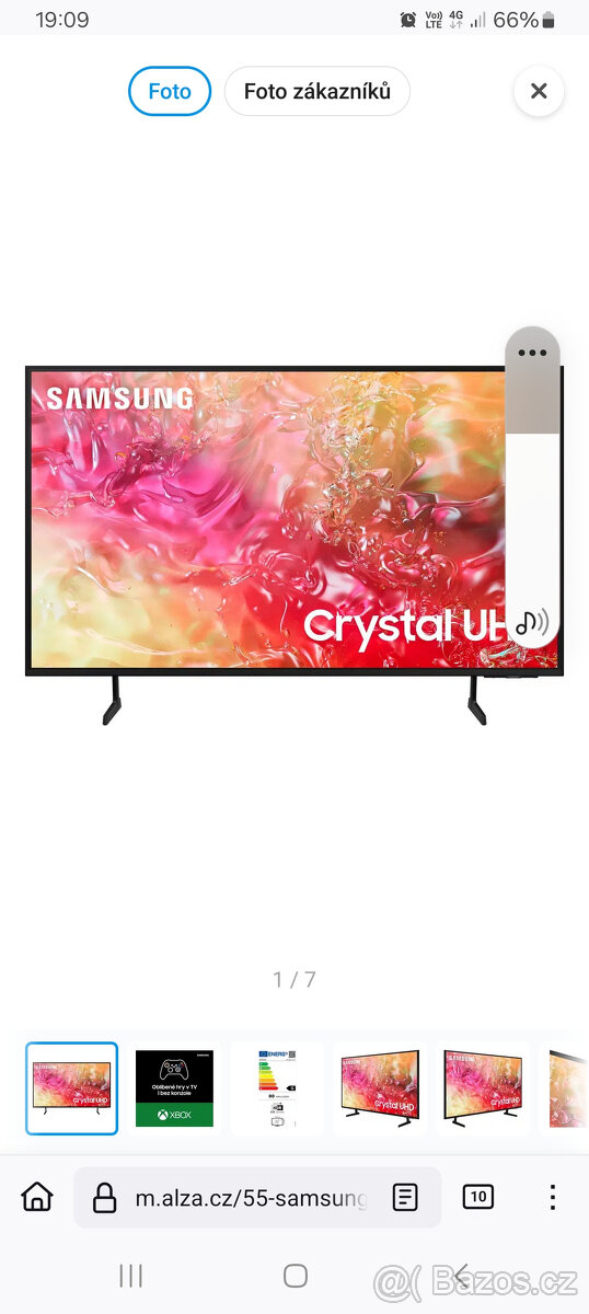 55" Samsung UE55CU7172