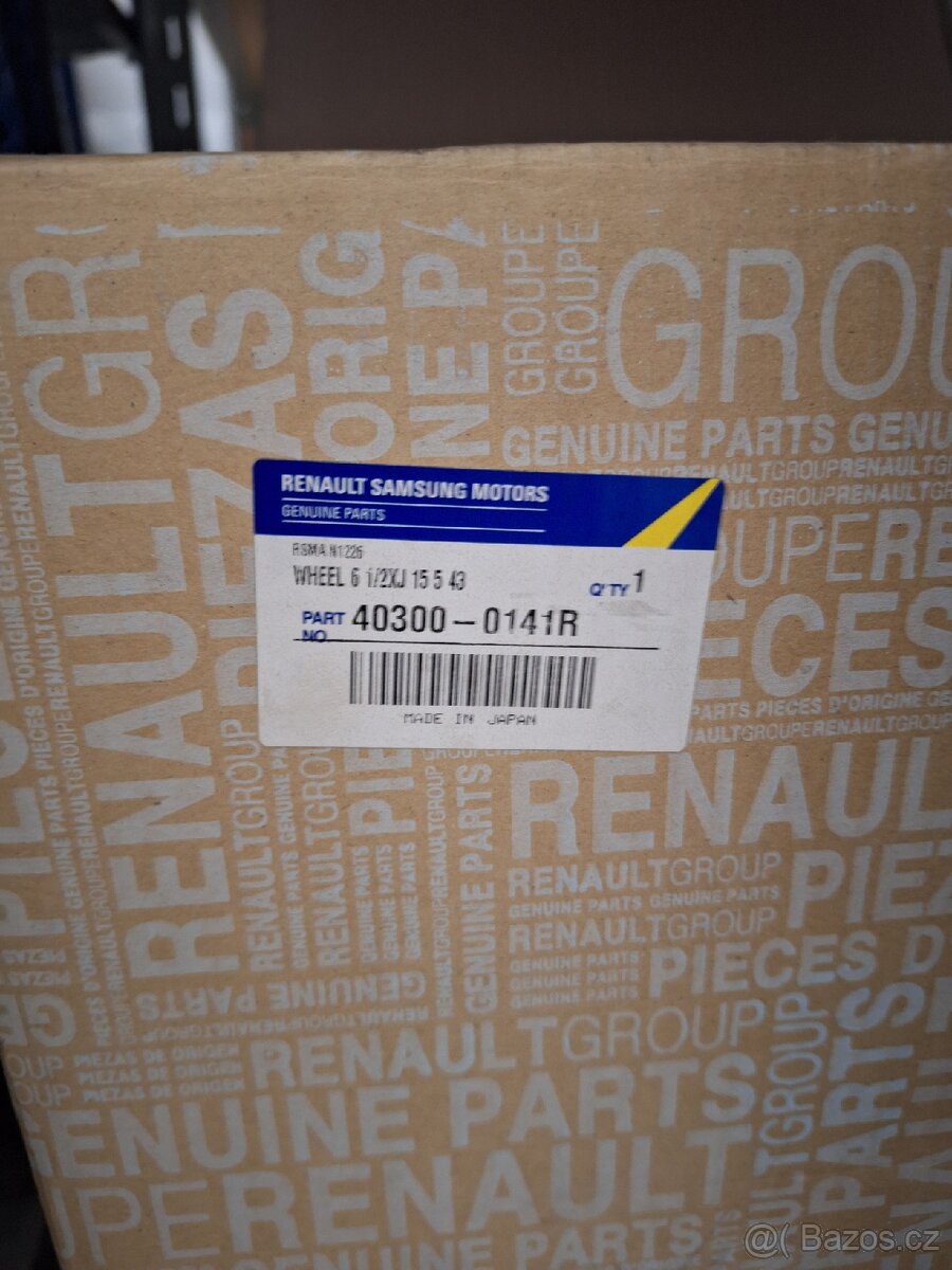 Plechové disky Renault