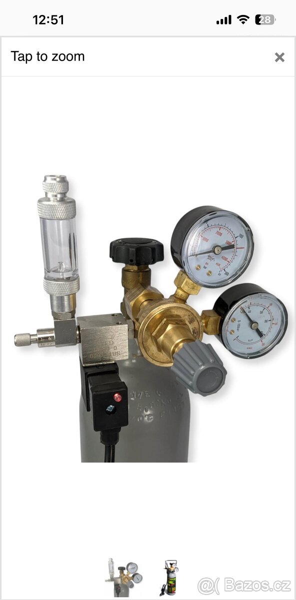 Prodám CO2 set