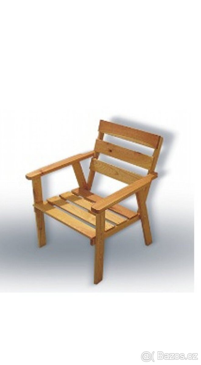 Dětský dřevěný zahradní set