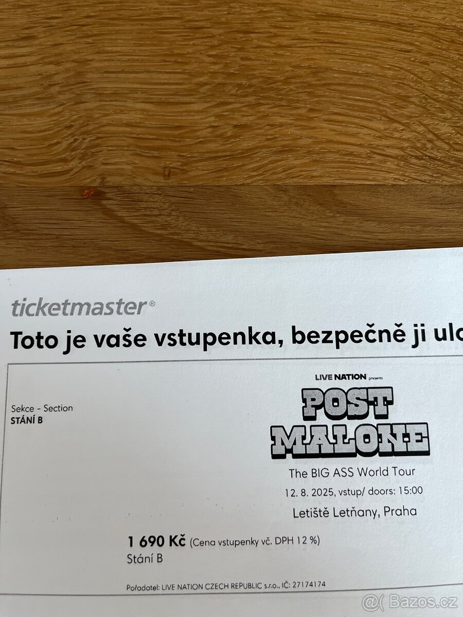 POST MALONE 12.8.2025