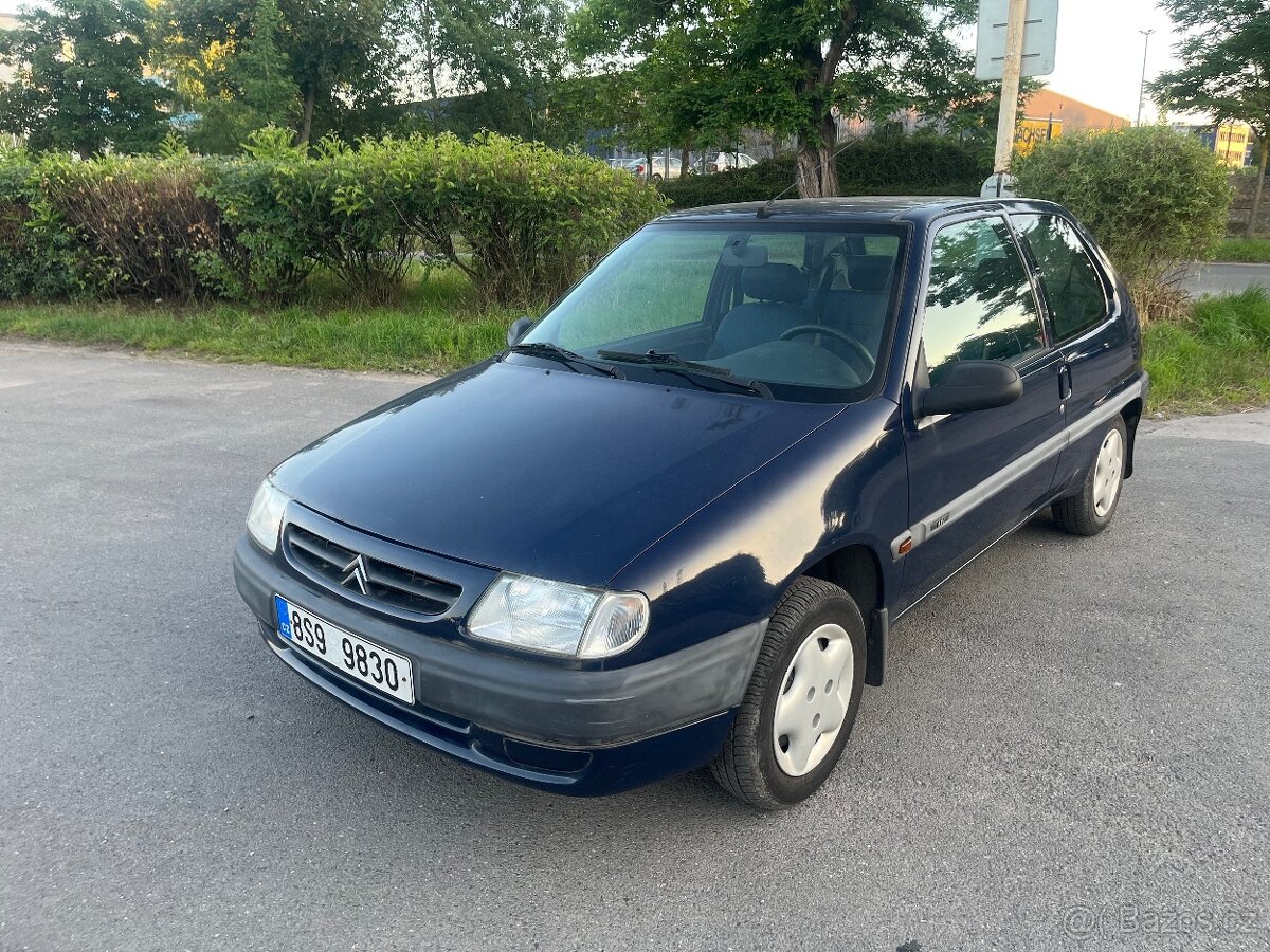 Citroen Saxo 1.1i - STK 6/2027 - najeto jen 51.000 km