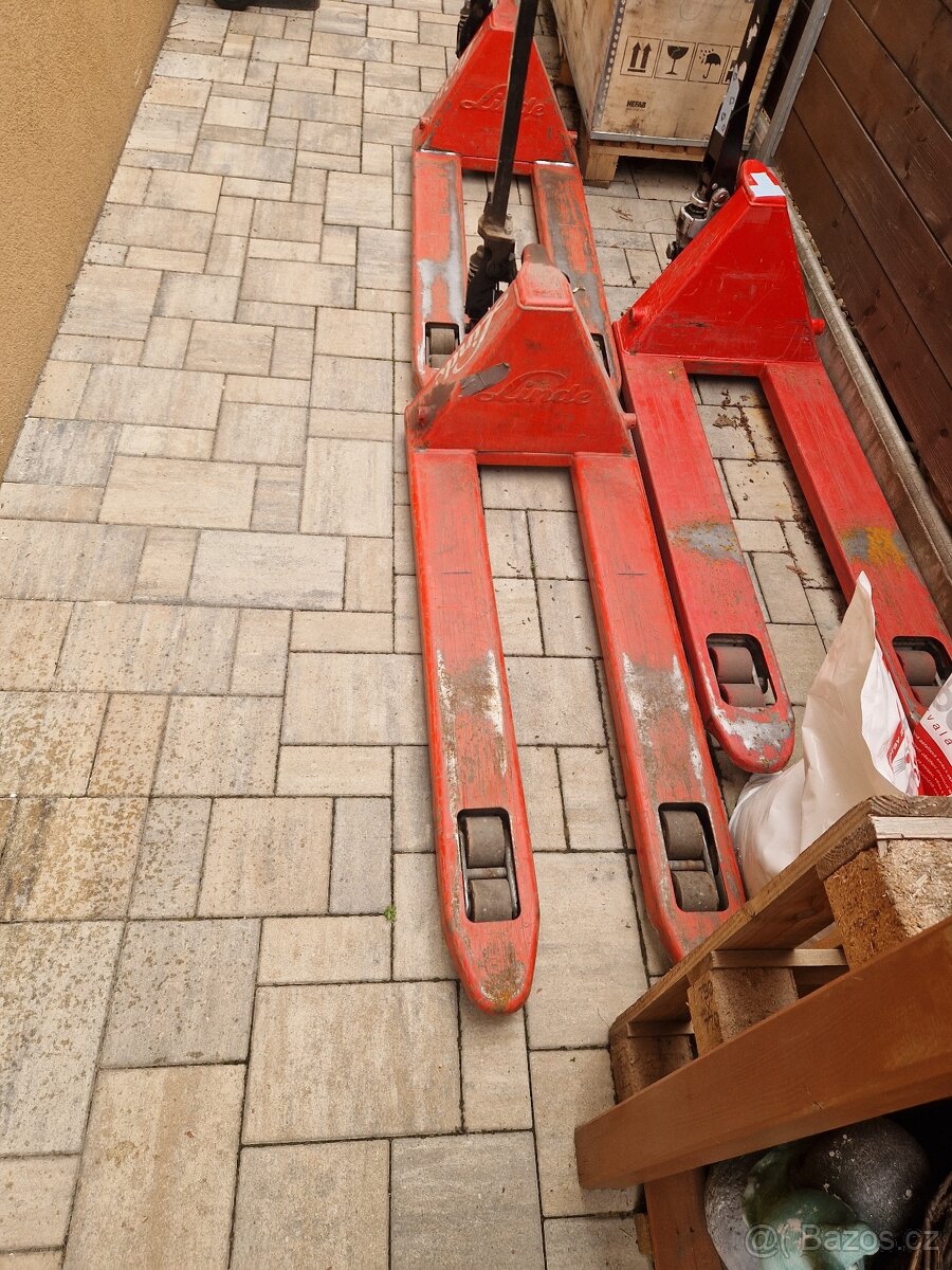 Paletový vozík linde 2,5t